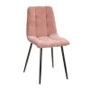 Ixia Chaise Salle à Manger En Tissu Rose - Mony -Sema Design Boutique edbe3 154410 01