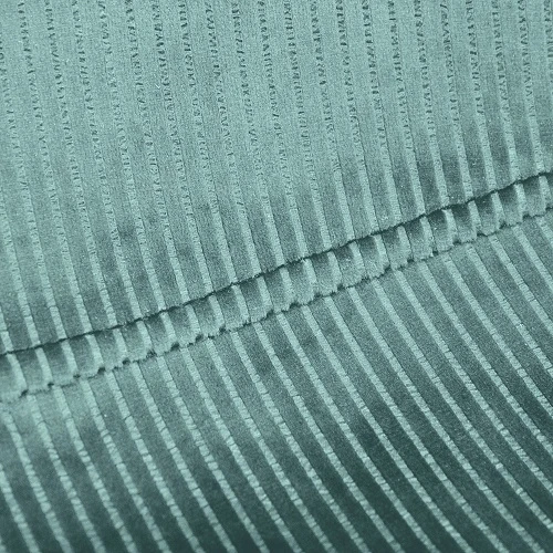 Home Déco Factory Chaise Salle A Manger En Velours Cotelé Bleu Canard - Giulia 7 Home Déco Factory Chaise Salle A Manger En Velours Cotelé Bleu Canard - Giulia – Image 5